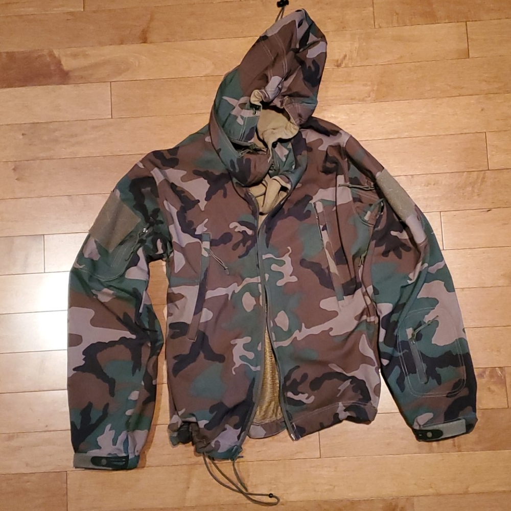 Large thin winter jacket